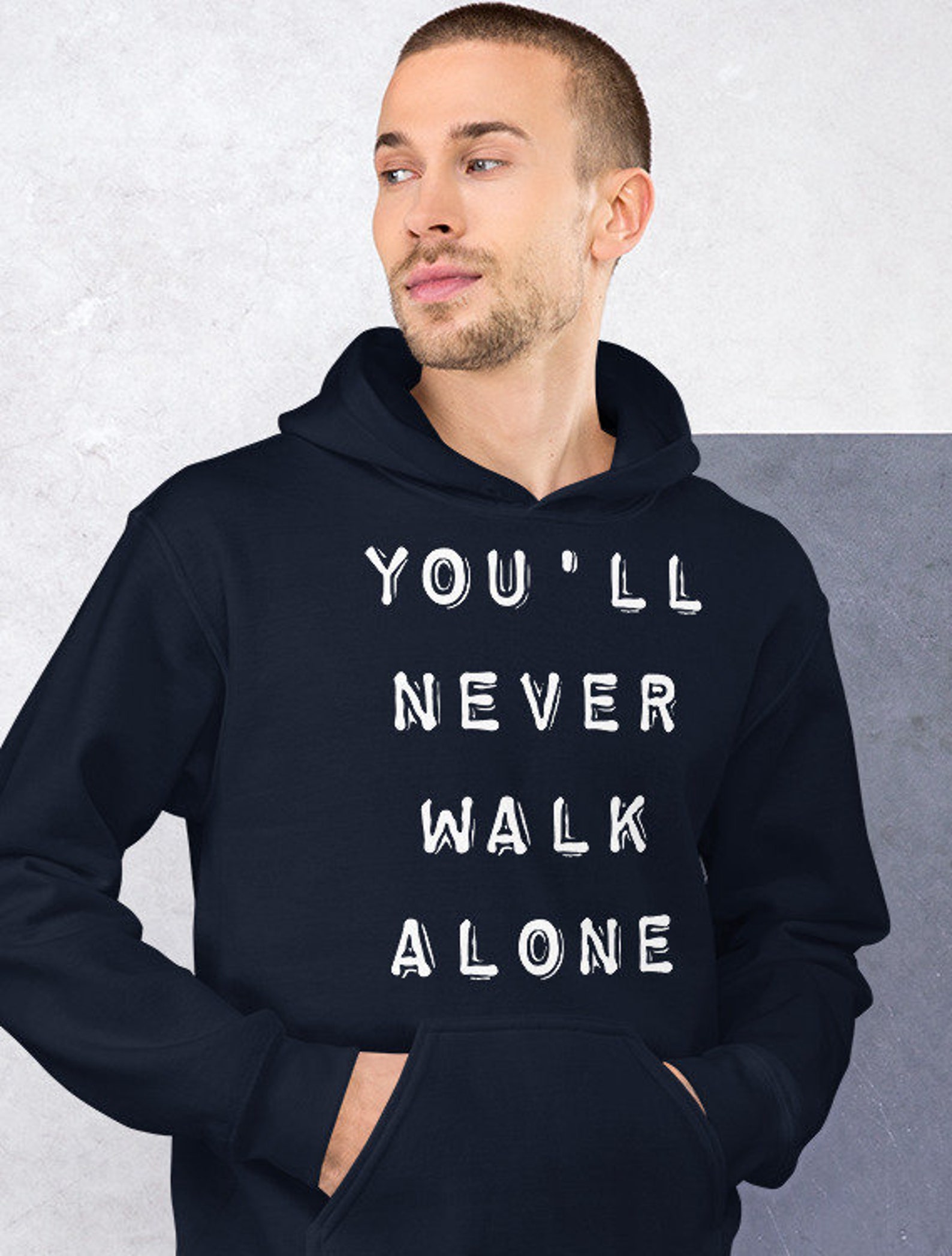 YNWA Hoodie You'll Never Walk Alone Liverpool Hoodie - Etsy UK