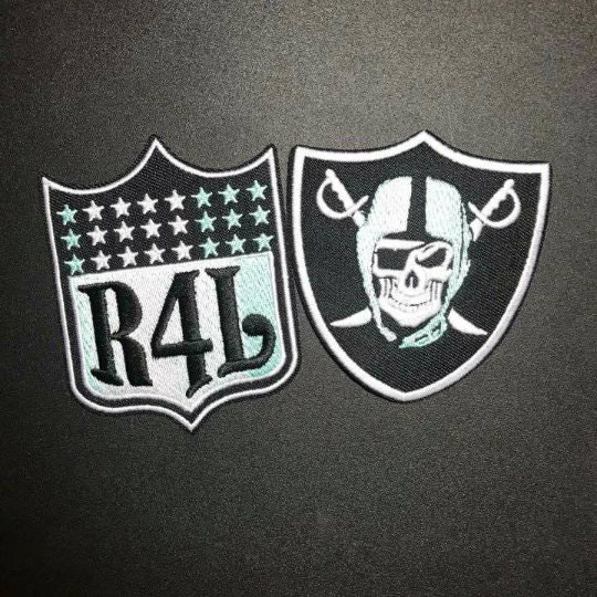 WinCraft Las Vegas Raiders NFL x Guy Fieri’s Flavortown 5.5'' 7.75'' Three-Pack Fan Decal Set