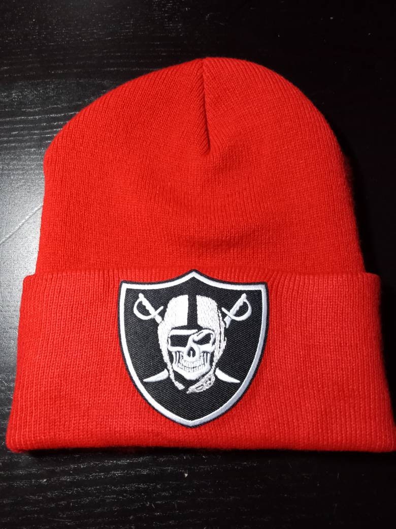 NFL Las Vegas Raiders Cuff Knit Beanie Hat D03_888