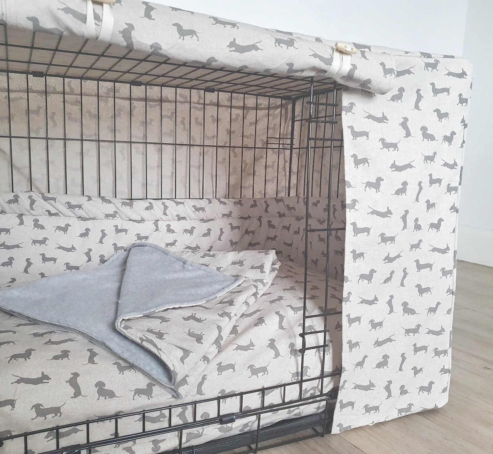 Dog crate bumper various designs available made to measure Etsy