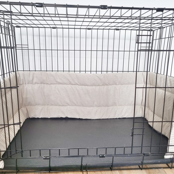 Dog crate bumper - various designs available - made to measure