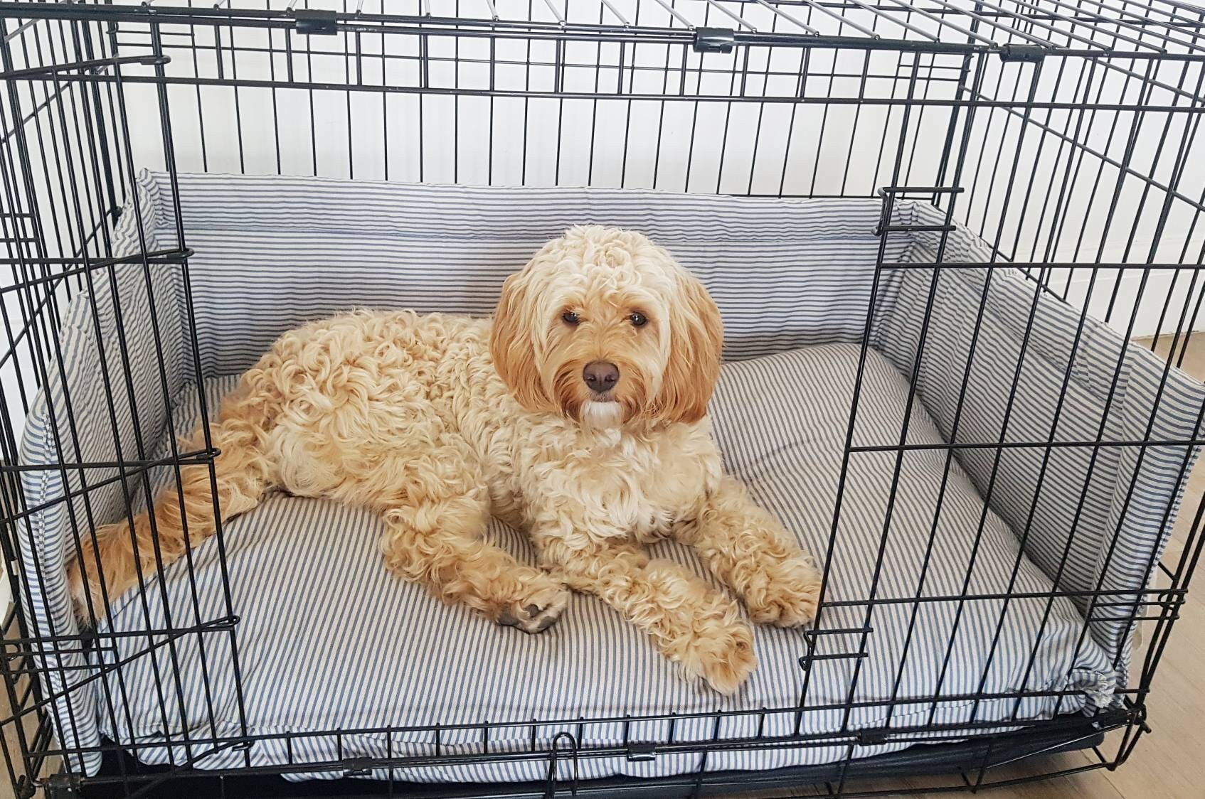 Madetomeasure dog bed/dog crate cushion cover Etsy