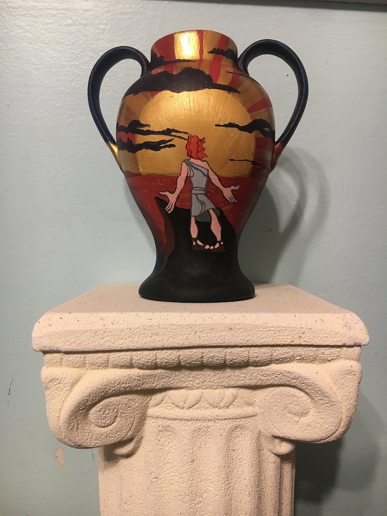 Disney Hercules Greek Style Mini Vases Etsy Australia