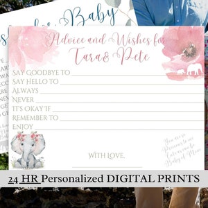 Elephant Baby Shower, Baby Mine, Mom to Be, Baby Shower Imprimible, Baby Wish Cards, Digital Prints, Baby Shower Themes, Personalized Baby Shower