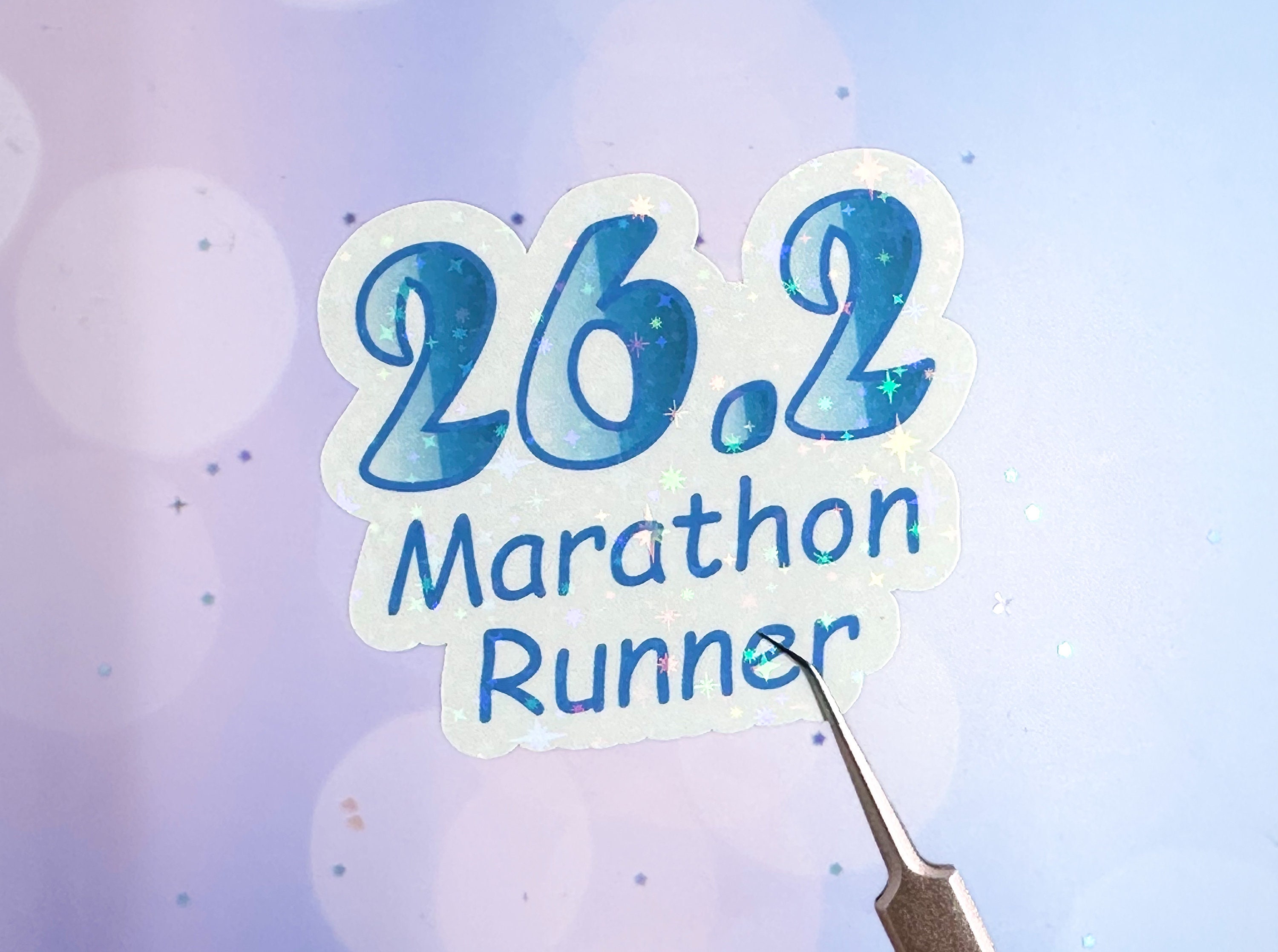 Marathon Sticker, Runner Gifts, 26.2 Sticker, Water Bottle Sticker ...
