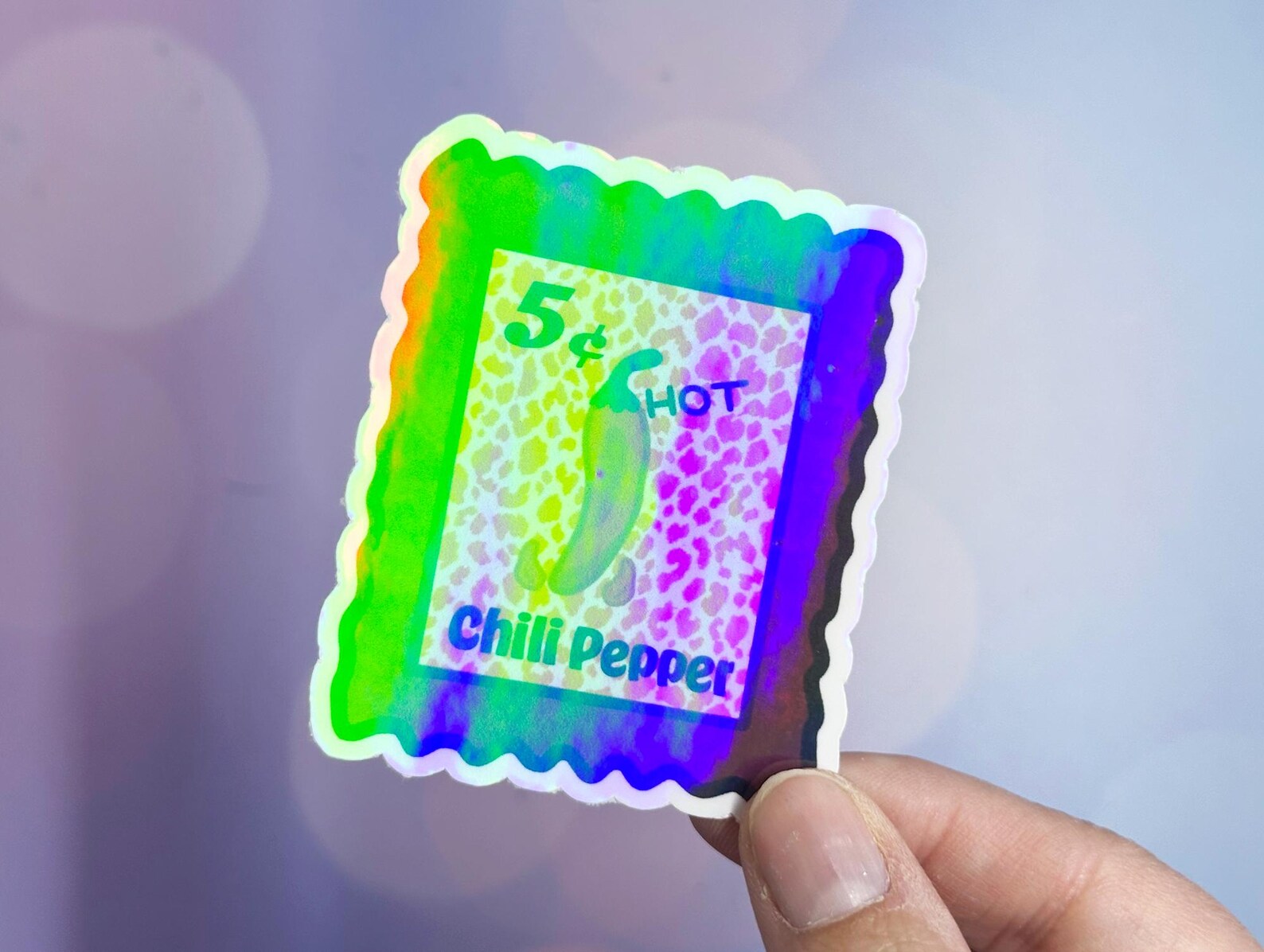 Chili Pepper Sticker for Waterbottle, Chili Pepper Decal for Laptop ...