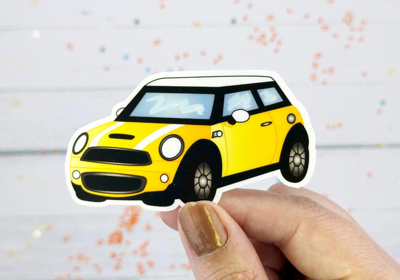 Mini Car Stickers, Car Stickers, Water Bottle Stickers, Automotive ...