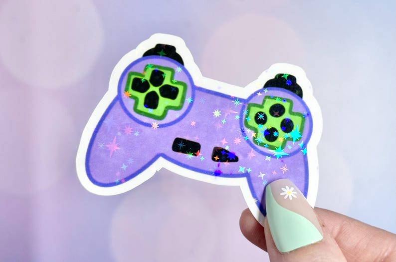 Game Controller Sticker, Nineties Sticker, Gifts for Gamers, Sticker ...
