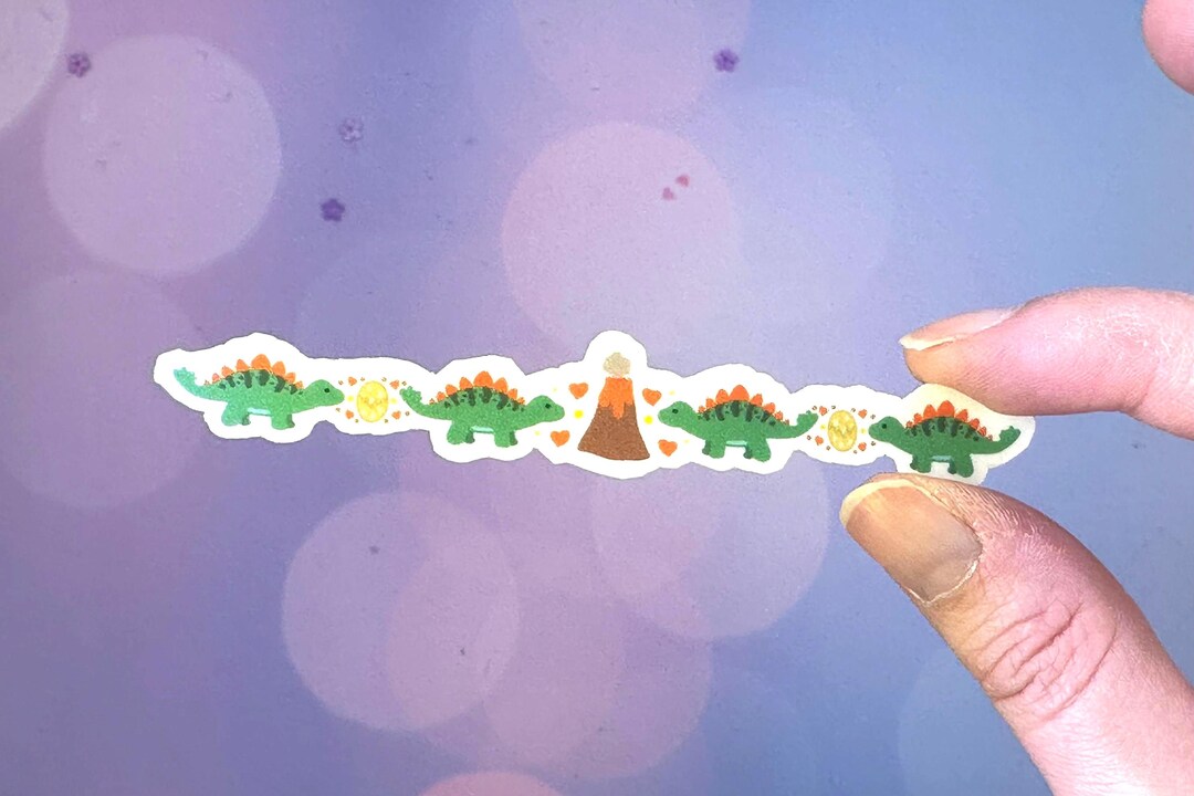 Insectosaurus Sticker Dinosaur Sticker, Mini Sticker, Sticker for Water Bottle, Journal ...