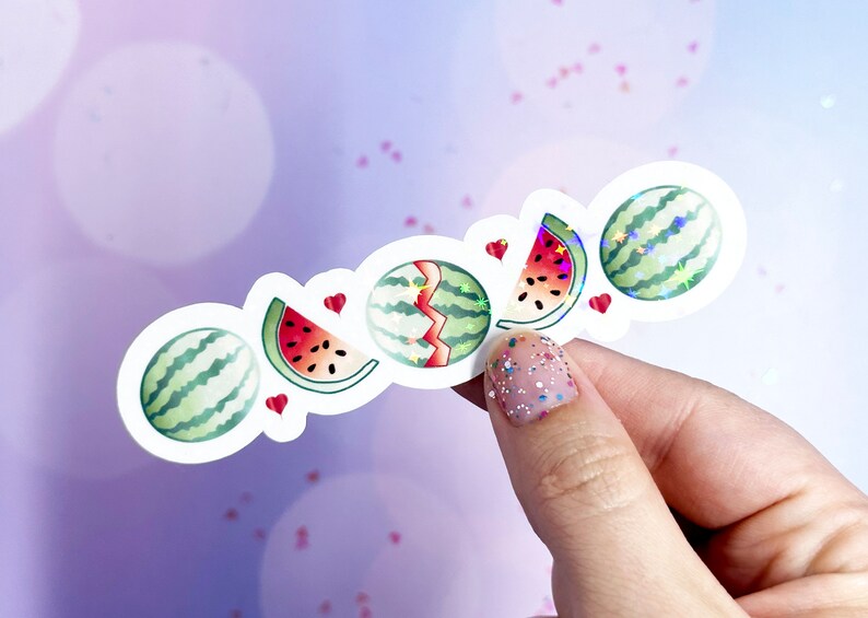 Watermelon Sticker for Water Bottle, Watermelon Gifts for Her, Fruit ...