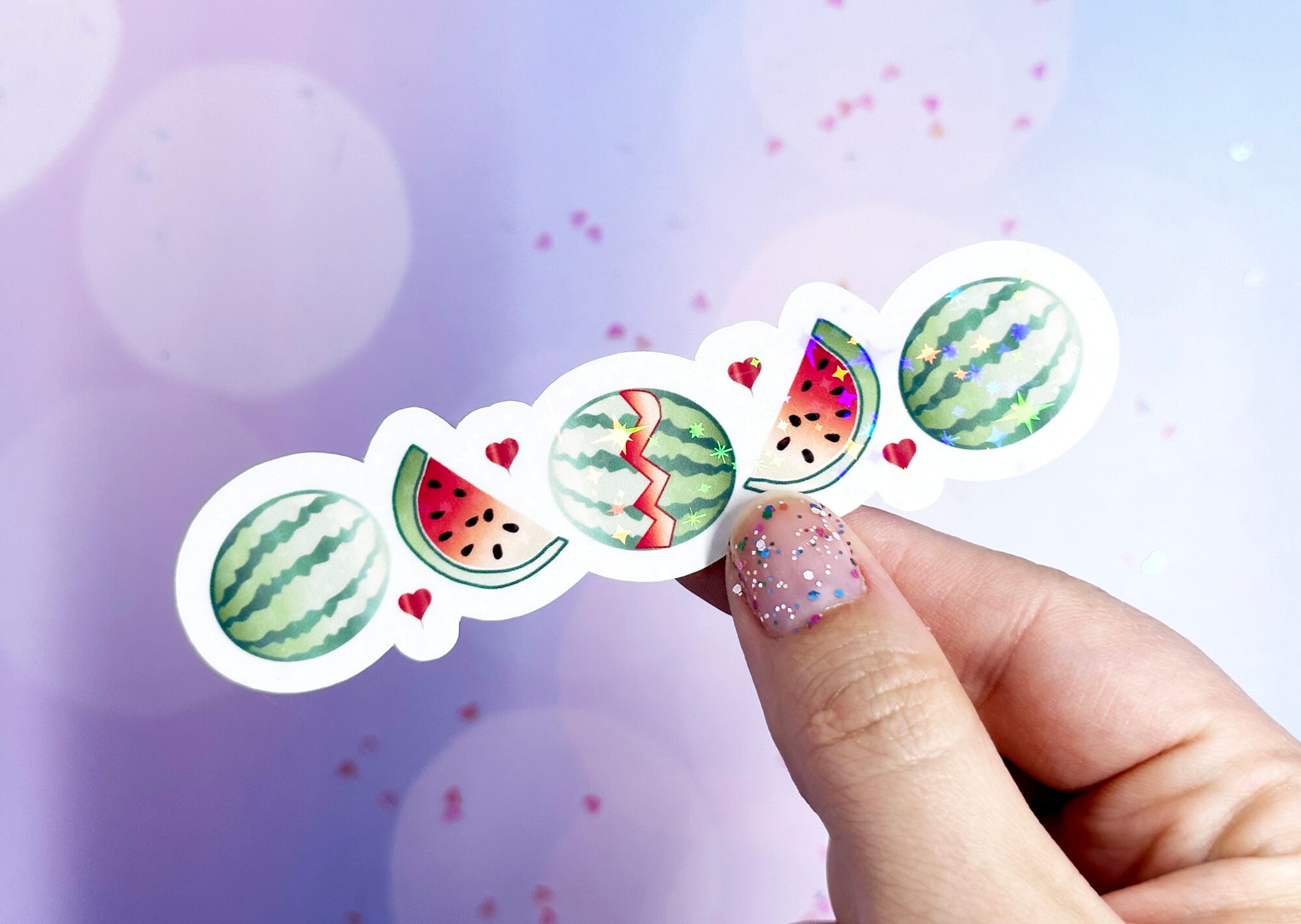 Sticker Watermelon Watermelon Sticker for Water Bottle, Watermelon Gifts for Her, Fruit ...