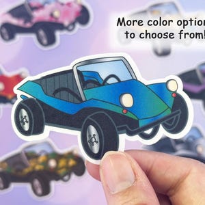 Car Stickers, Dune Buggy, Automotive Decor, Waterbottle Stickers