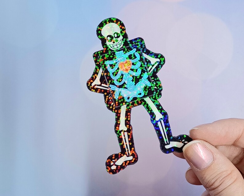Skeleton Sticker Android Skeleton Sticker Skeleton Decor Stickers Xray Tech - Etsy