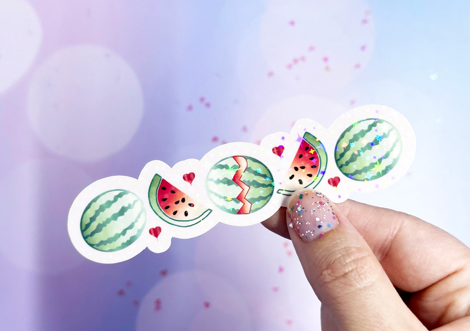 Sticker Watermelon Watermelon Sticker for Water Bottle, Watermelon Gifts for Her, Fruit ...