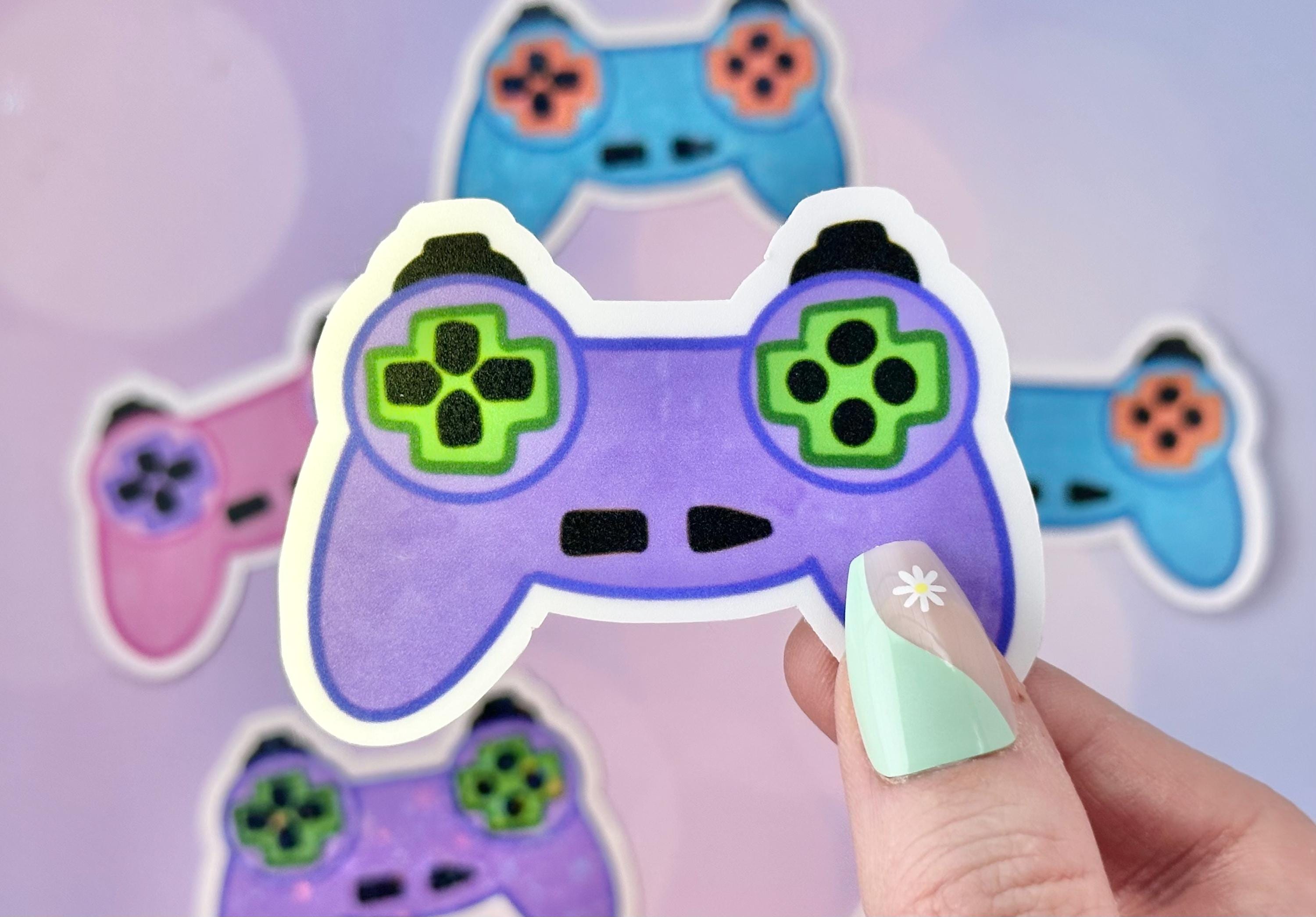 Game Controller Sticker, Nineties Sticker, Gifts for Gamers, Sticker ...