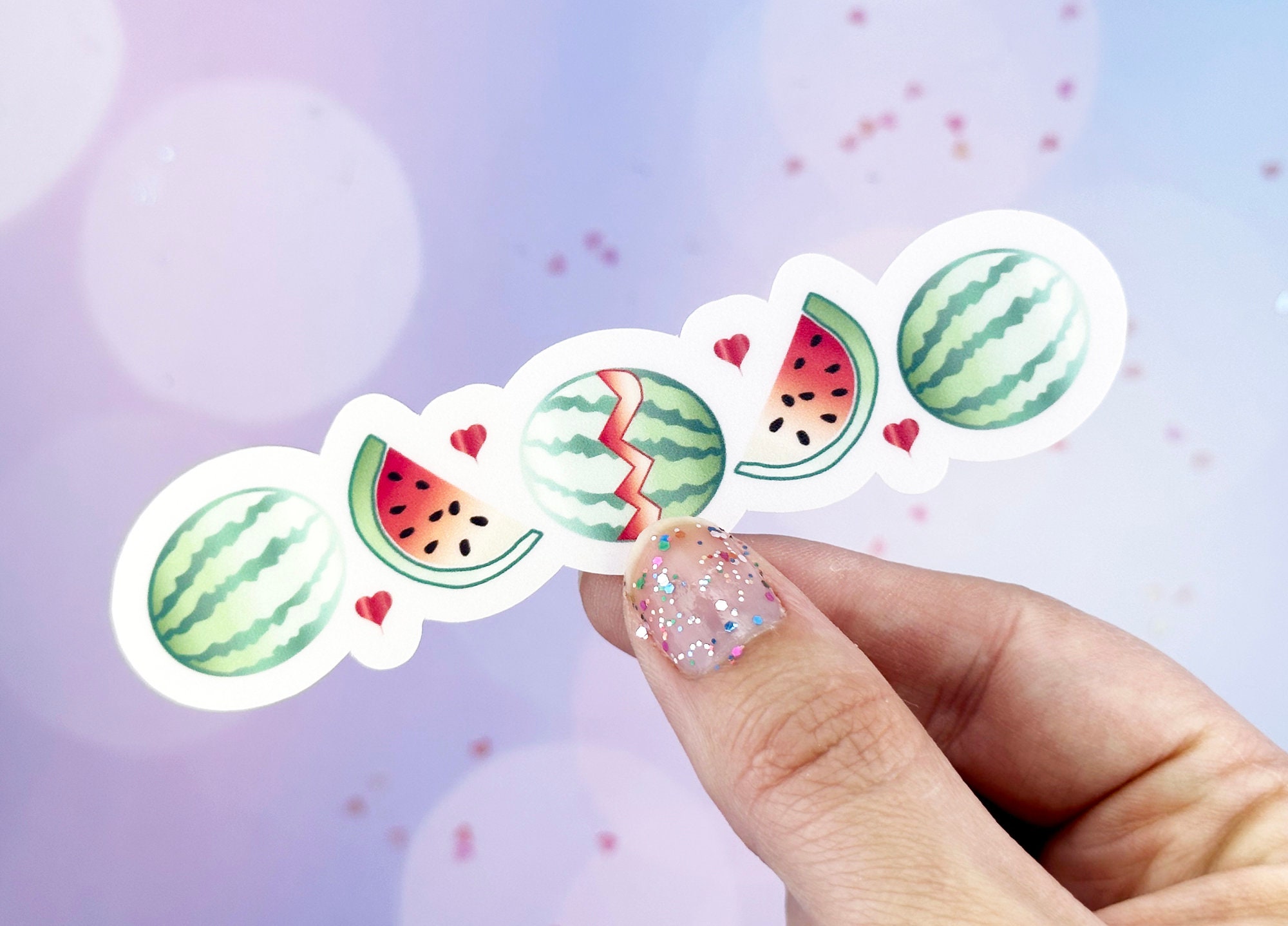 Sticker Watermelon Watermelon Sticker for Water Bottle, Watermelon Gifts for Her, Fruit ...