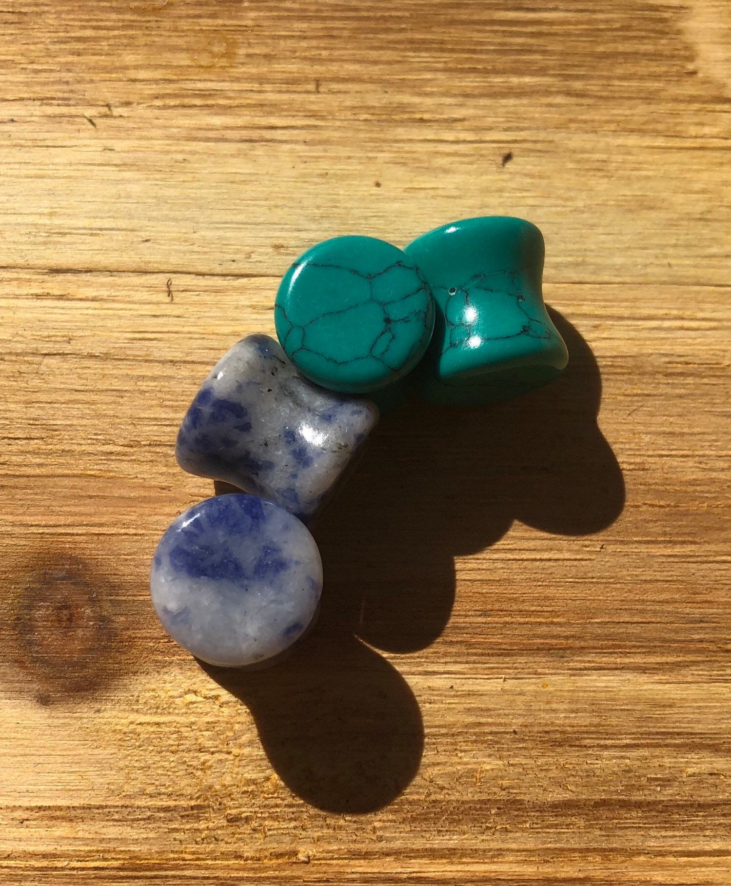 Genuine ethically sourced Crystal plugs size00 crystal gauges Etsy