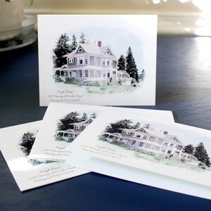 Custom Vacation Rental Note Cards -- Resort Note Cards -- AirBnB -- VRBO