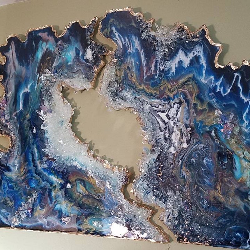 Geode Resin Art - Etsy