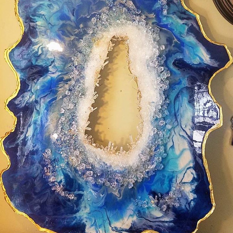 Geode Resin Art - Etsy