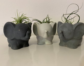 Elephant Plant Pot Etsy