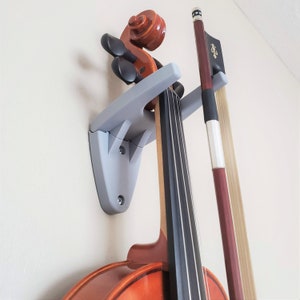 Violin Wall Mount Foldable Violin Hanger Viola Hanger Cello Hanger Collapsible Hook image 1