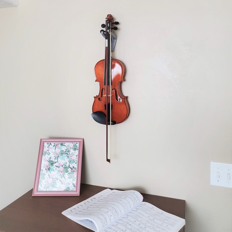 Violin Wall Mount Foldable Violin Hanger Viola Hanger Etsy