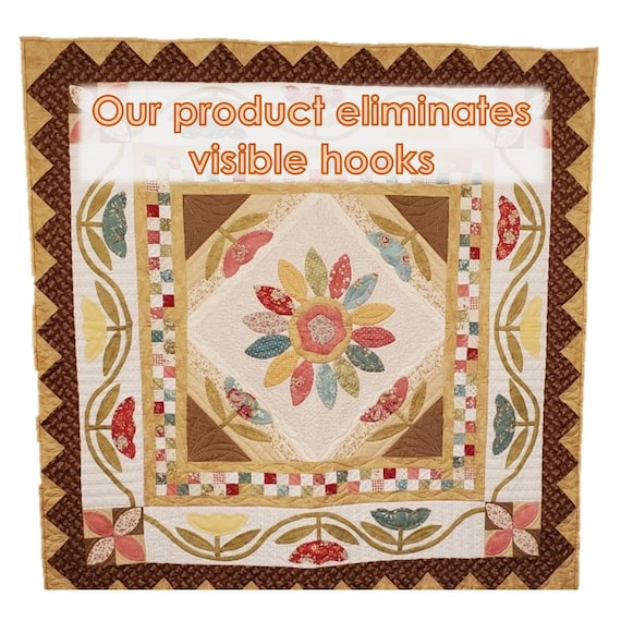 18 84 Mango Wood Quilt Hanger Wall Displays Handmade Rug Tapestry Quilt  Display and Wall Hanger W/ Twist Knobs Melamine Finished 