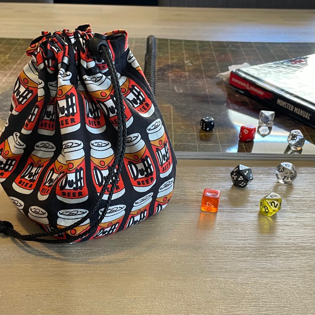 Dice Bag of Holding/ 4 Variations / DnD / RPG / Dice Bag / The Etsy