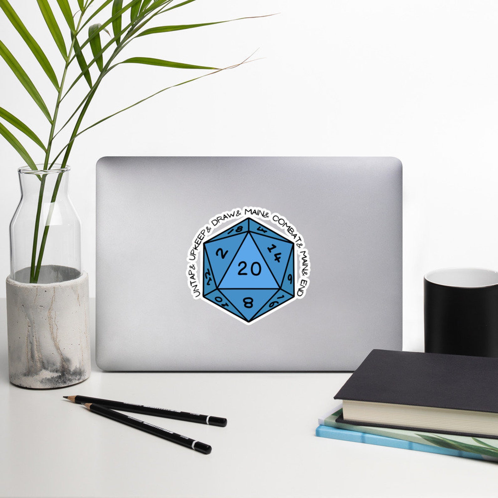 MTG Sticker MTG Turn Phases | Etsy
