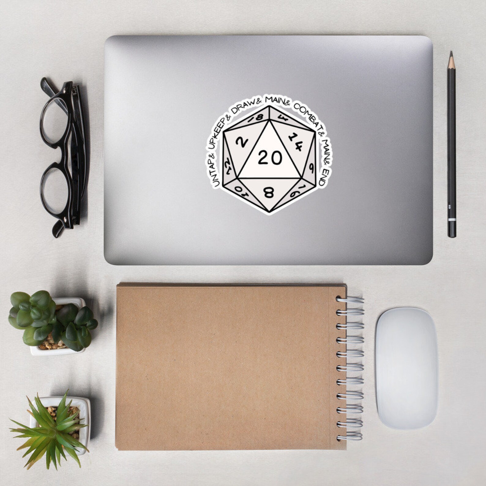MTG Sticker MTG Turn Phases | Etsy