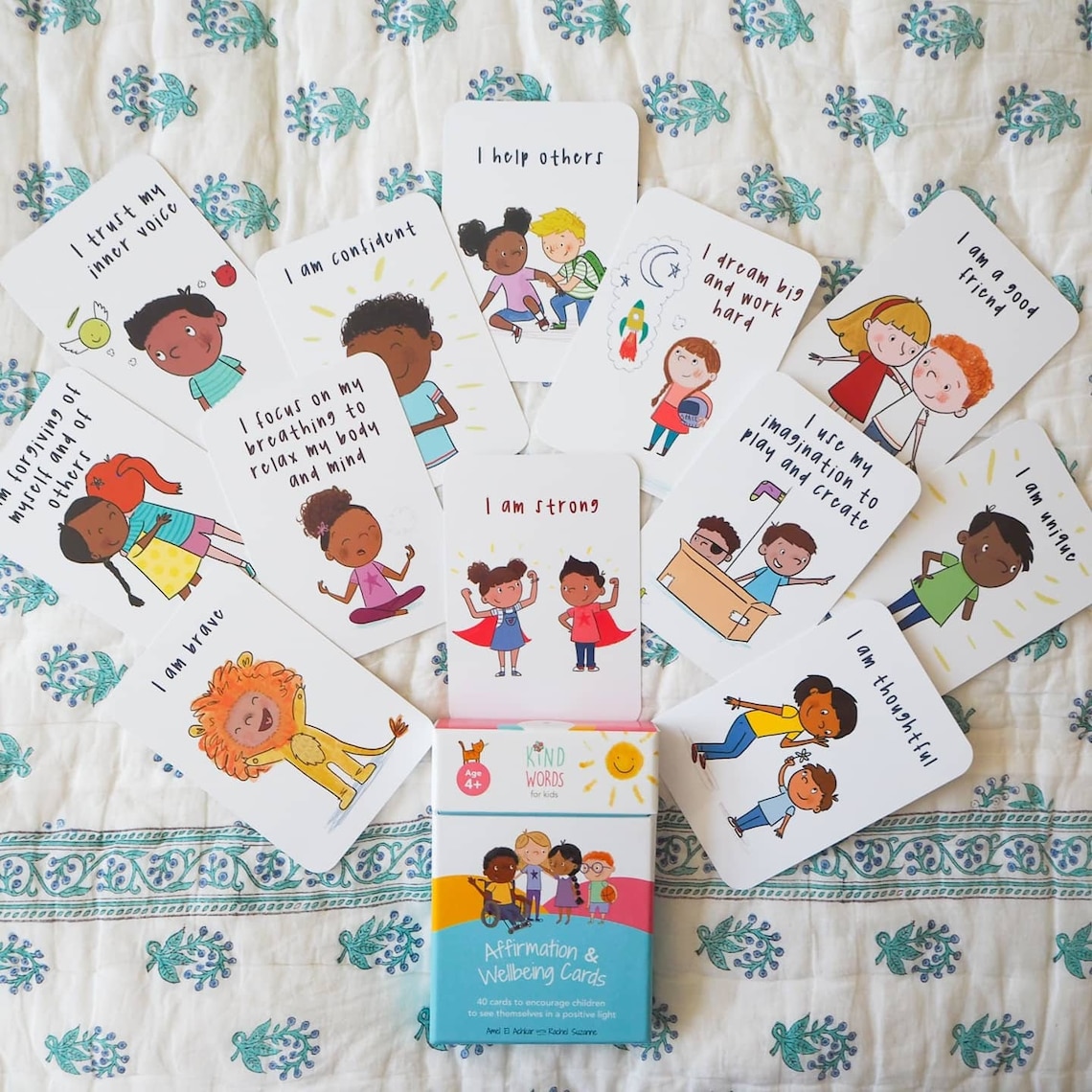 Affirmation Cards for Kids, Children's Affirmations, Kind Words for ...