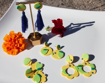 Limes||Polymer Clay Earrings