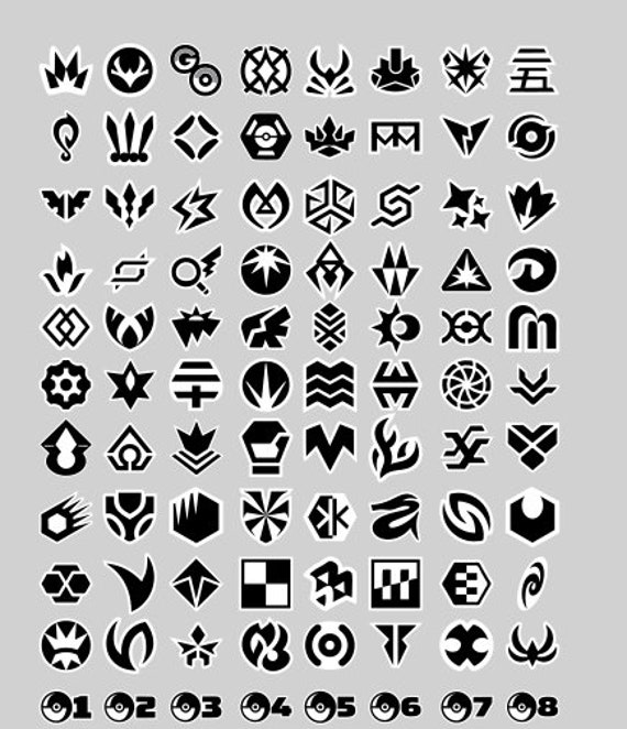 Digital Files ONLY, Pokemon, Sets, Logo, TCG, Card, Cutting, Etching,  Decal, Vinyl, Svg, Design, Car, Window - Etsy