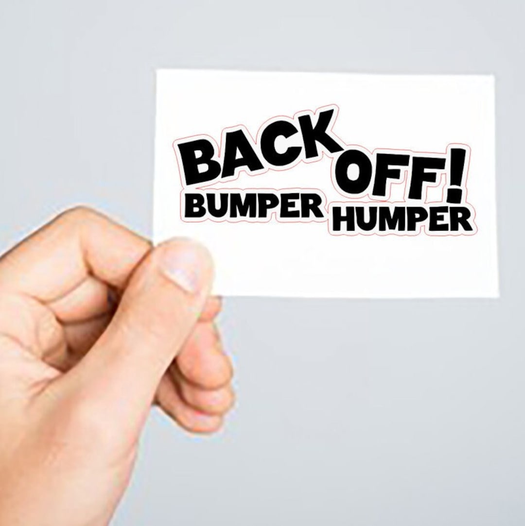 Digital Files, Bumper Humper, Cutting, Etching, Decal, Vinyl, Svg