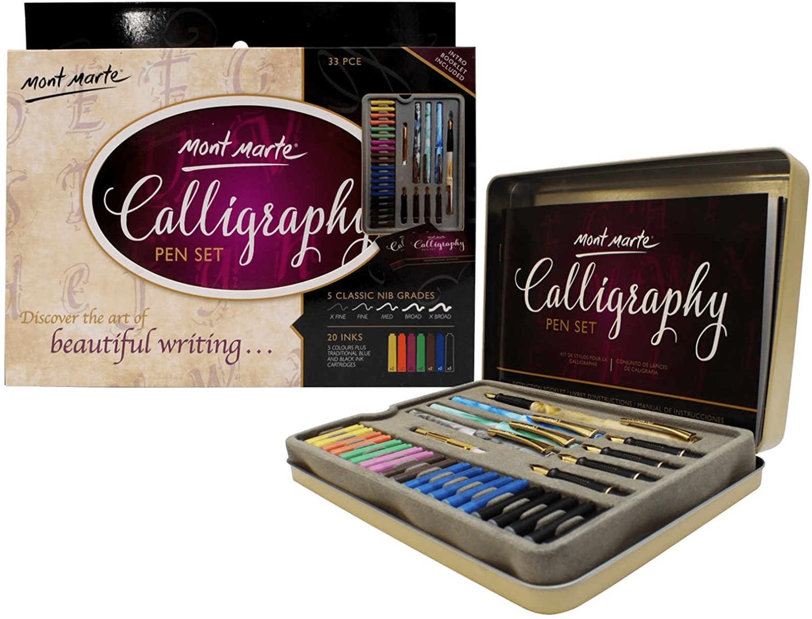 Calligraphy Pen Set 32 pieces Perfect for beginners Etsy