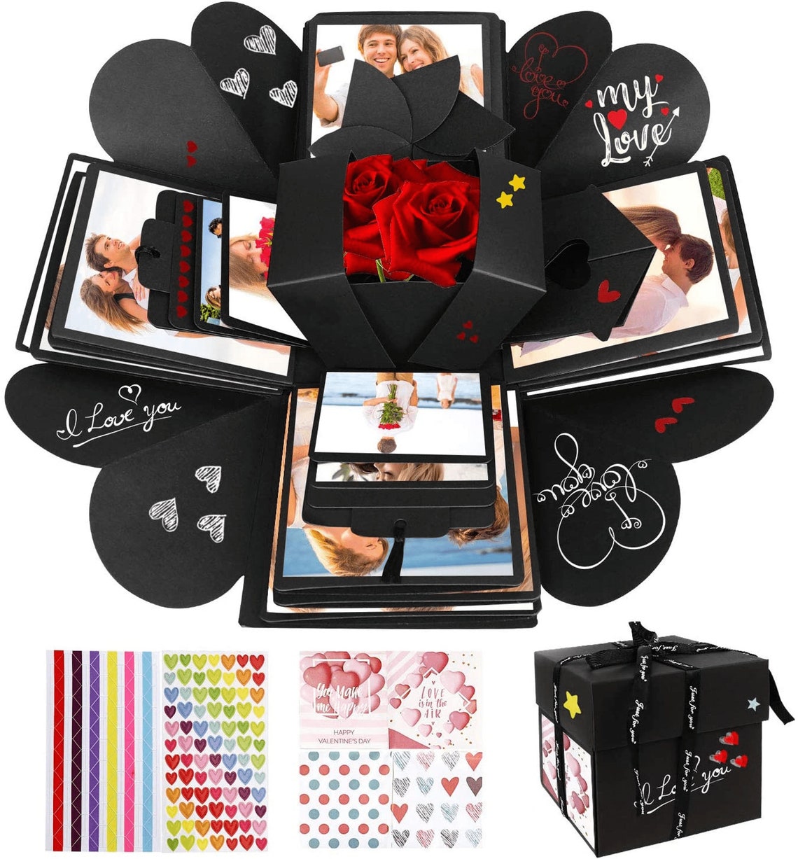 Explosion Box Creative DIY handmade Surprise Explosion Gift Etsy