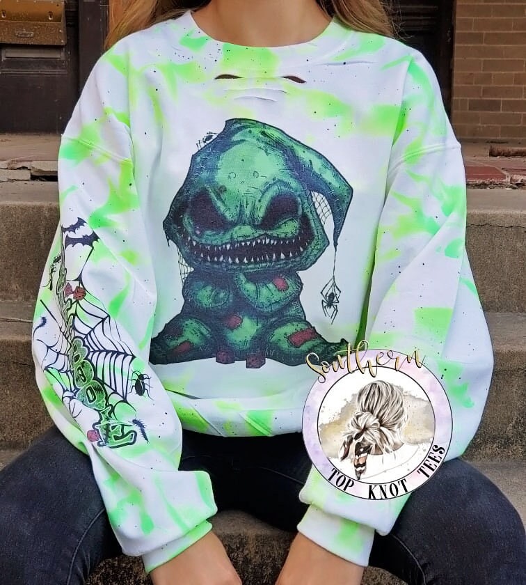 oogie boogie sweater