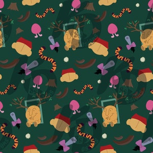 Winnie the Pooh Character Tails Pattern