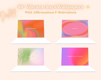 44 Aura Wallpaper High Quality 4K Aesthetic Affirmation Motivation Wallpaper Quotes Desktop Wallpapers Vibrant MacBook and Windows Wallpaper