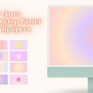 40 Papier peint Aura Papier peint esthétique 4K de haute qualité Citations Papiers peints de bureau Pastel Papier peint MacBook et Windows Papier peint Mac