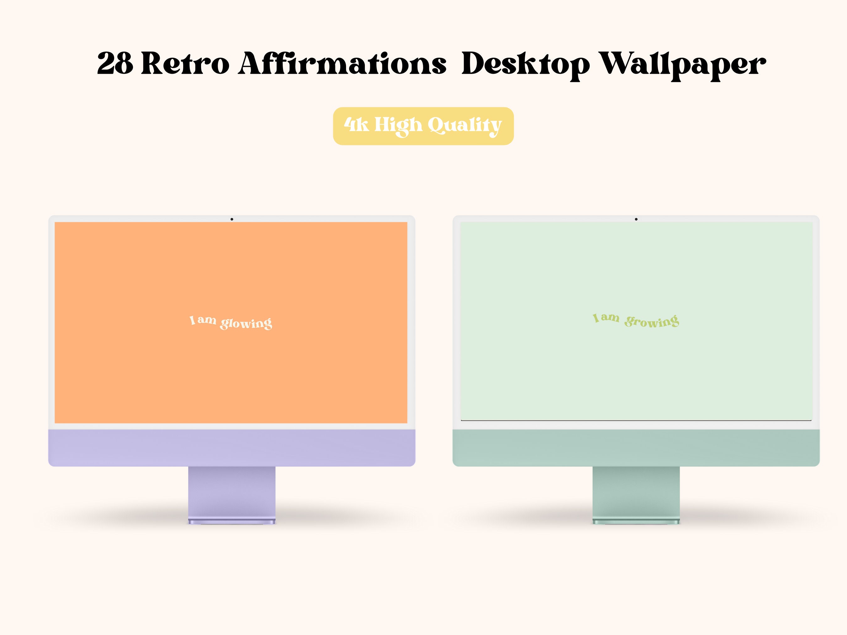 28 Aesthetic Minimalistic Wallpaper High Quality 4K Affirmation