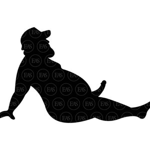 Dicker Sexy Curvy Schmutzfänger Kerl SVG, Penis svg, dicker molliger Mann svg, Trucker Kerl. Vektor Cut Datei Cricut, Silhouette, Pdf Png Dxf, Sticker.