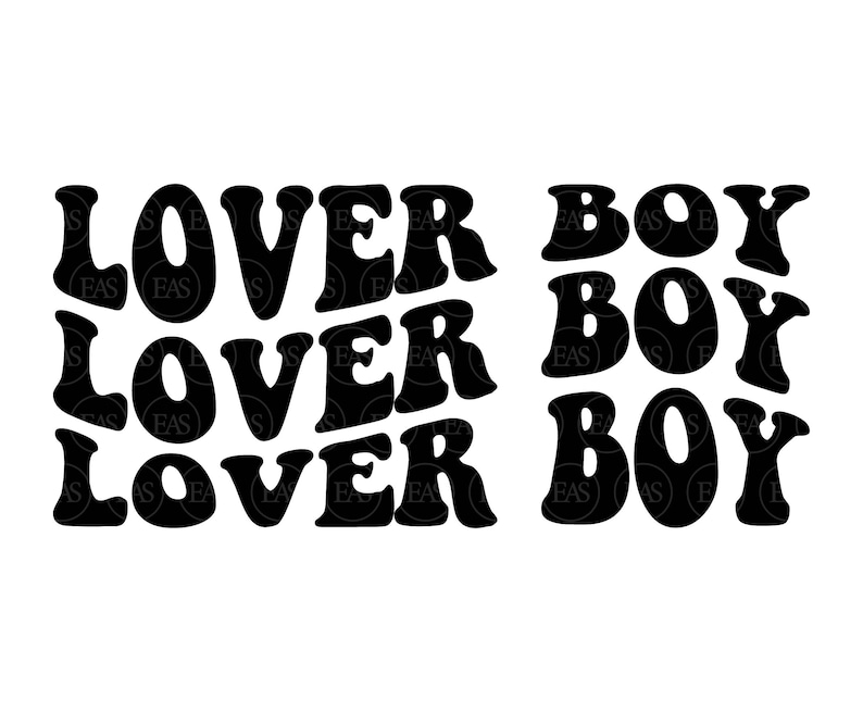 Lover Boy Svg I Love You Svg Valentine's Day Svg Etsy