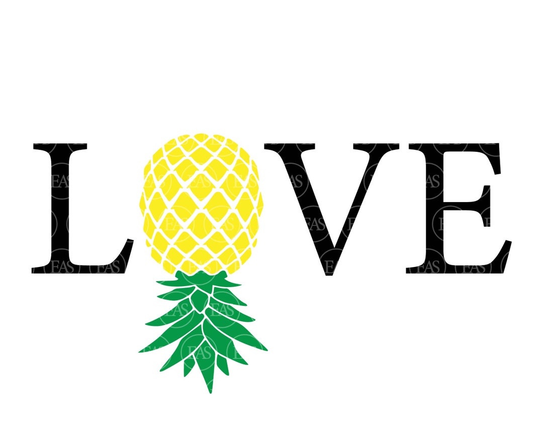Upside Down Pineapple Svg, Swinger Svg, Love Svg. Cut File for Cricut
