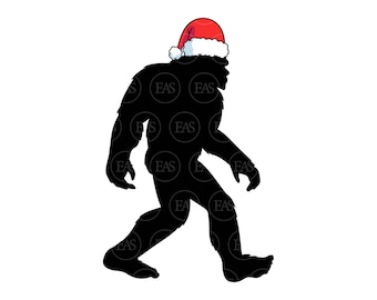 Is It Christmas Yeti Holiday SVG, Bigfoot SVG