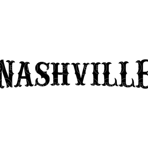 Nashville Svg - Etsy