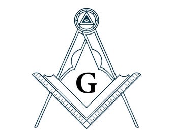Freemason Svg, Freemason Png, Masonic Symbol Clipart, Masonry. Vector Cut file Cricut, Silhouette.