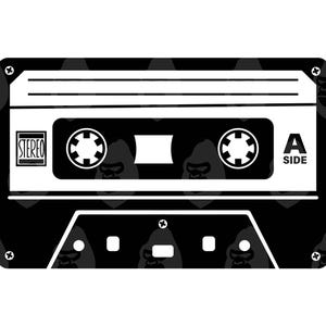 Casette Tape Svg, Audio Casette Png, 90s Retro Mixtape Svg. Vector Cut file for Cricut, Silhouette.