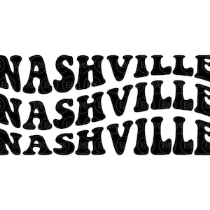 Nashville Svg, Nash Bash Svg, Tennessee, Countrymuziek, Cowgirl, Nashville Golvend T-shirt. Vector gesneden bestand Cricut, silhouet, Pdf Png Dxf.